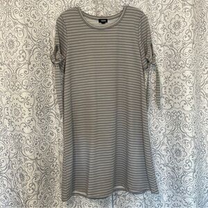 Striped T-Shirt Dress